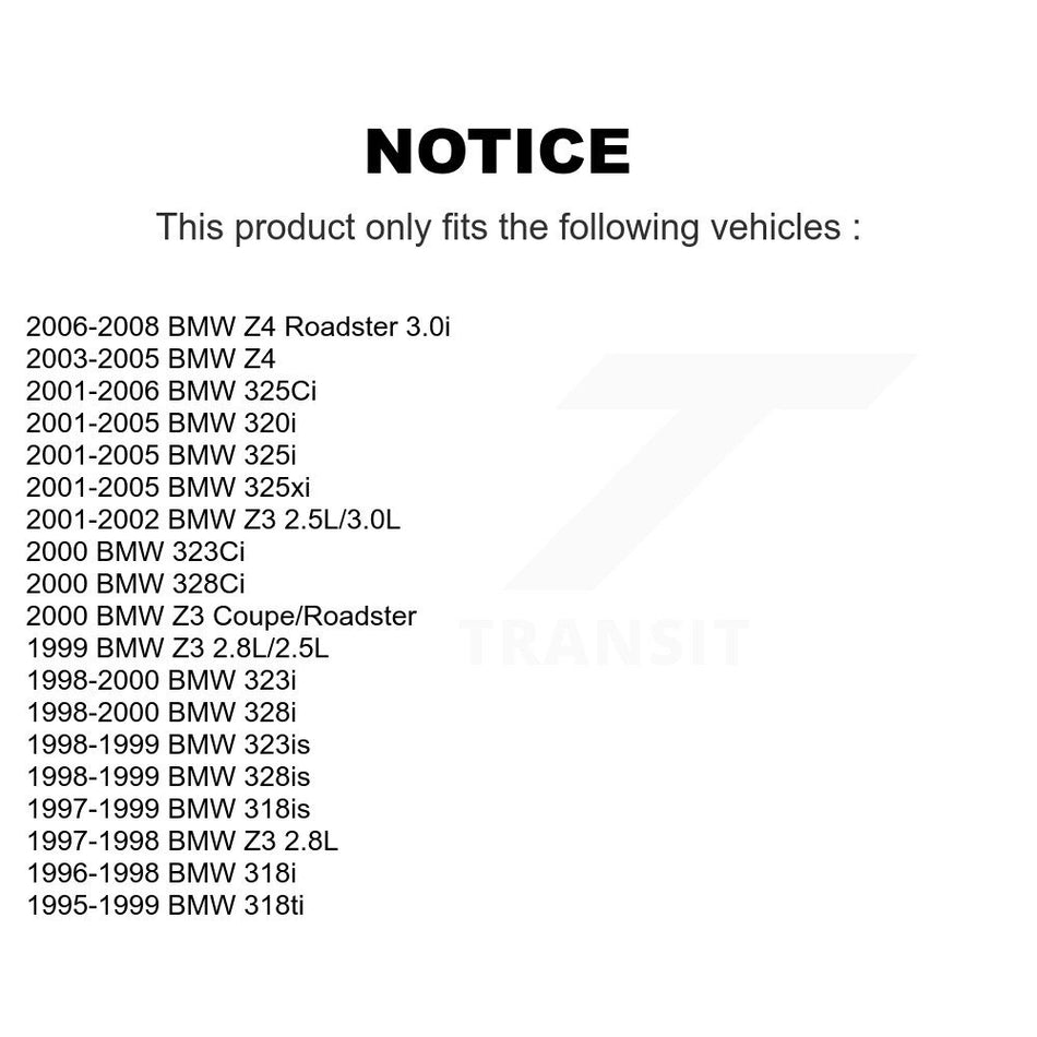 Front Semi-Metallic Disc Brake Pads PPF-D781 For BMW 325i Z3 325Ci Z4 323i 325xi 328i 323Ci 318ti 318i 328Ci 323is 328is 318is 320i