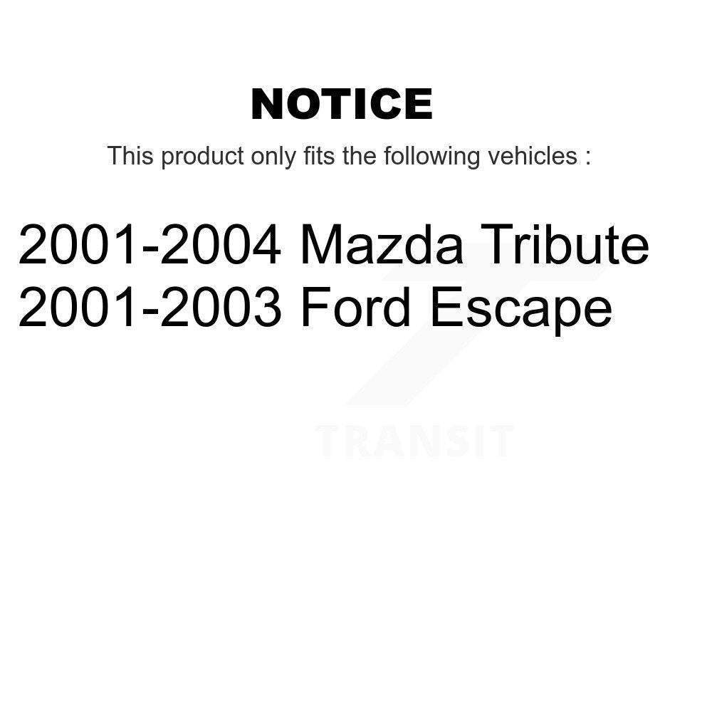 Rear Right ABS Wheel Speed Sensor SEN-2ABS0352 For Ford Escape Mazda Tribute