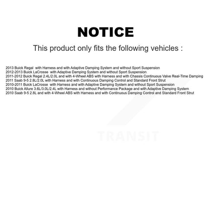 Front ABS Wheel Speed Sensor SEN-2ABS0892 For Buick LaCrosse Regal Saab 9-5 Allure