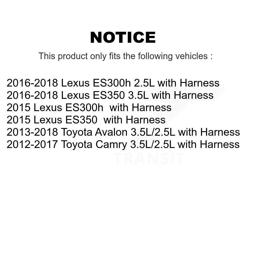 Front Left ABS Wheel Speed Sensor SEN-2ABS0902 For Toyota Camry Lexus ES350 Avalon ES300h