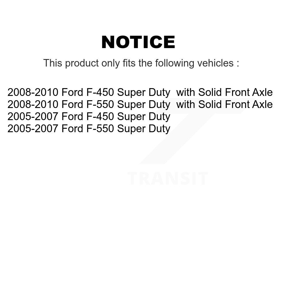 Front ABS Wheel Speed Sensor SEN-2ABS2284 For Ford F-550 Super Duty F-450