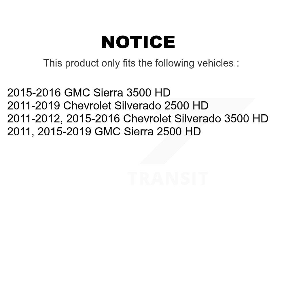 Front ABS Wheel Speed Sensor SEN-2ABS2679 For Chevrolet GMC Silverado 2500 HD Sierra 3500