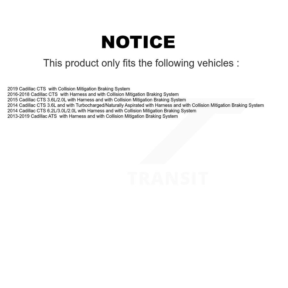 Rear ABS Wheel Speed Sensor SEN-2ABS2922 For Cadillac ATS CTS