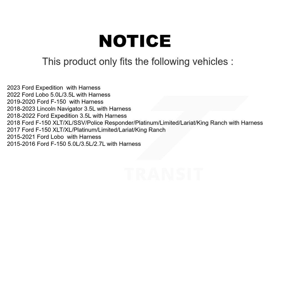 Front ABS Wheel Speed Sensor SEN-2ABS3178 For Ford F-150 Expedition Lincoln Navigator Lobo