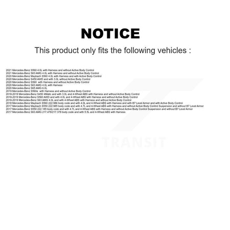 Front ABS Wheel Speed Sensor SEN-2ABS3245 For Mercedes-Benz S560 S63 AMG S550 S450 S65 Maybach S560e