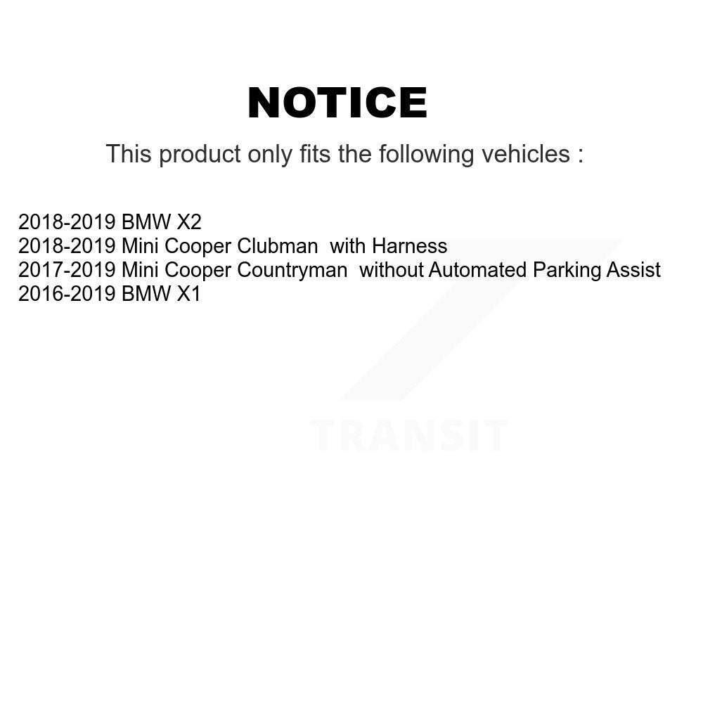 Front ABS Wheel Speed Sensor SEN-2ABS3398 For BMW X1 Mini Cooper Countryman X2 Clubman