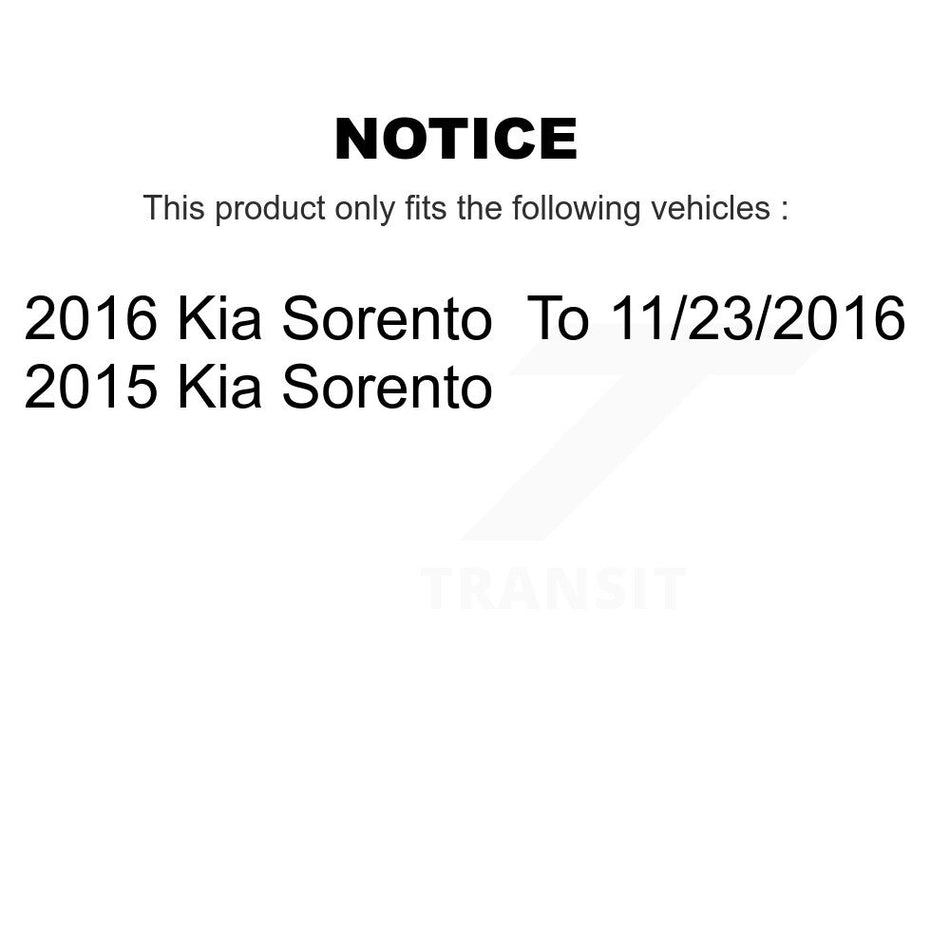 Front Left ABS Wheel Speed Sensor SEN-2ABS3650 For Kia Sorento