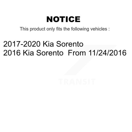 Front Left ABS Wheel Speed Sensor SEN-2ABS4186 For Kia Sorento