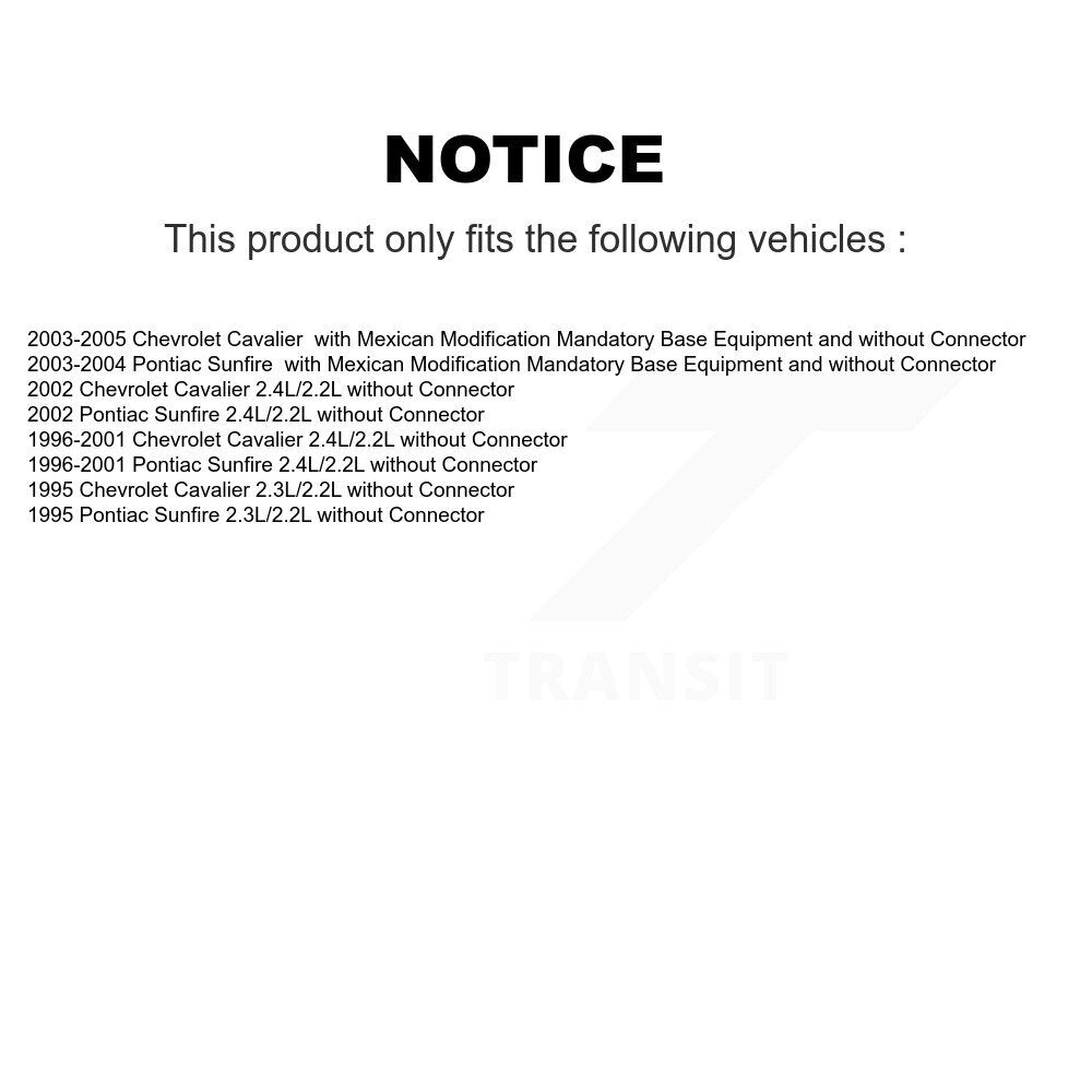 HVAC Blower Motor Resistor SEN-2BMR0136 For Chevrolet Cavalier Pontiac Sunfire