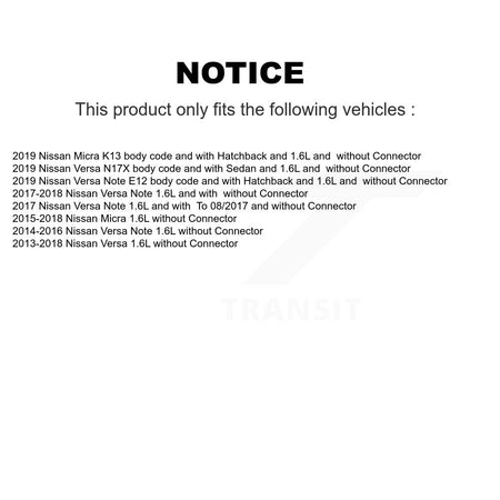 HVAC Blower Motor Resistor SEN-2BMR0227 For Nissan Micra Versa Note