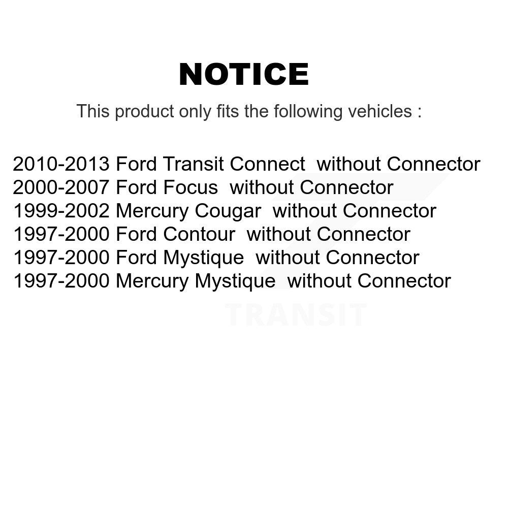 HVAC Blower Motor Resistor SEN-2BMR0249 For Ford Focus Transit Connect Mercury Contour Cougar