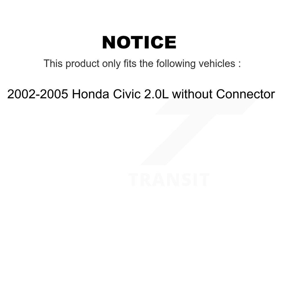 HVAC Blower Motor Resistor SEN-2BMR0428 For 2002-2005 Honda Civic 2.0L without Connector