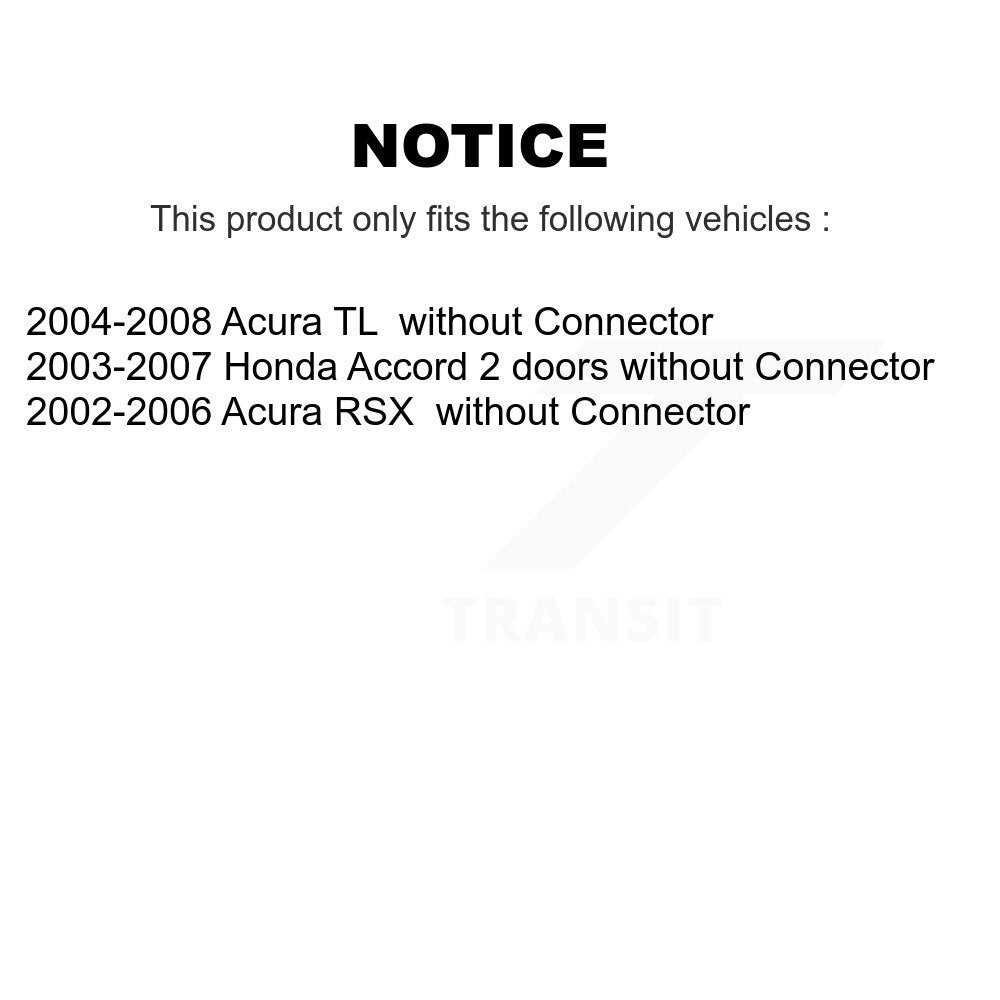 HVAC Blower Motor Resistor SEN-2BMR0429 For Honda Accord Acura TL RSX without Connector
