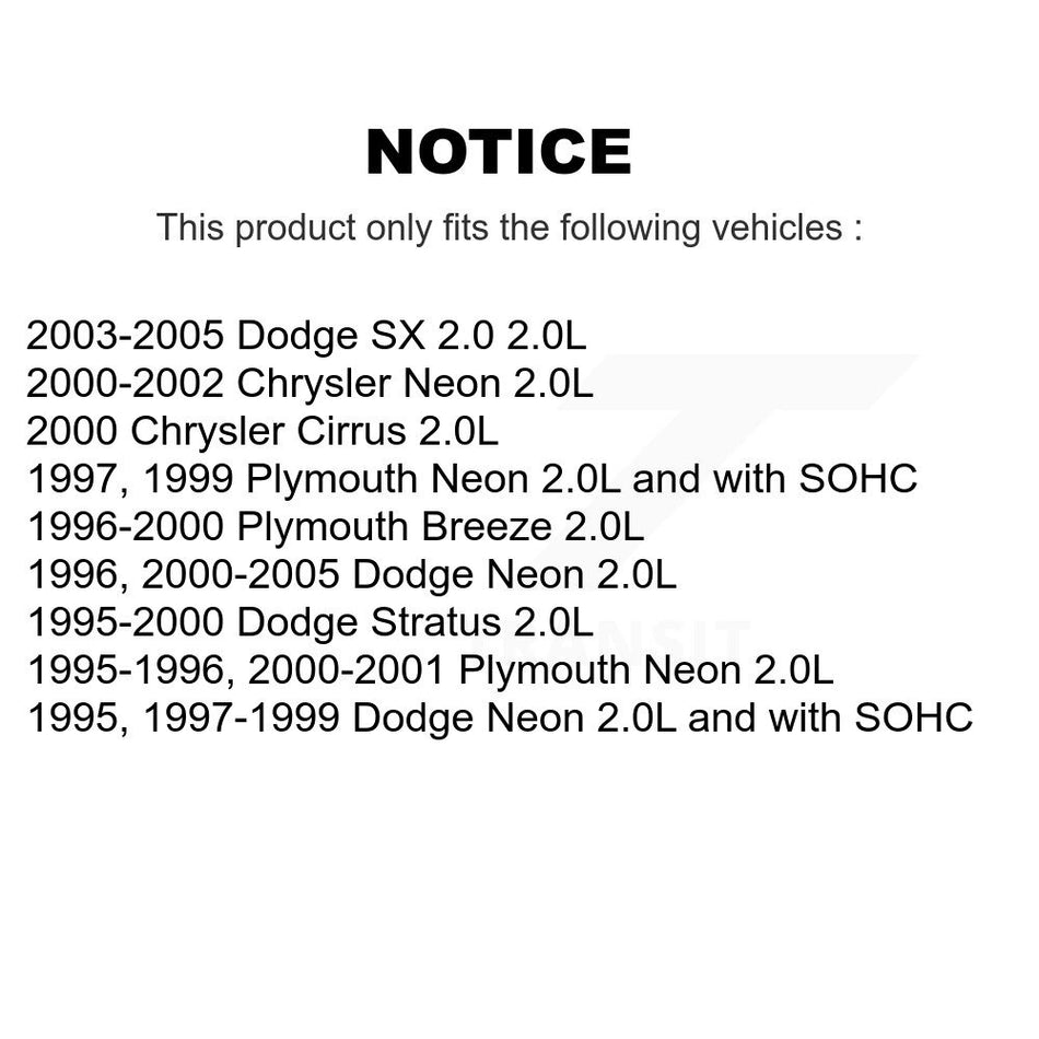 Engine Camshaft Position Sensor SEN-2CAM0026 For Neon Dodge Chrysler Plymouth Cirrus Stratus Breeze