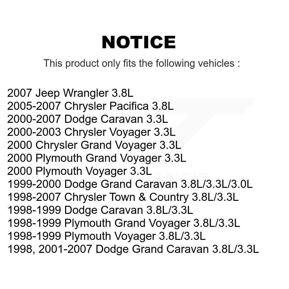 Engine Camshaft Position Sensor SEN-2CAM0027 For Dodge Grand Caravan Jeep Wrangler Chrysler Pacifica