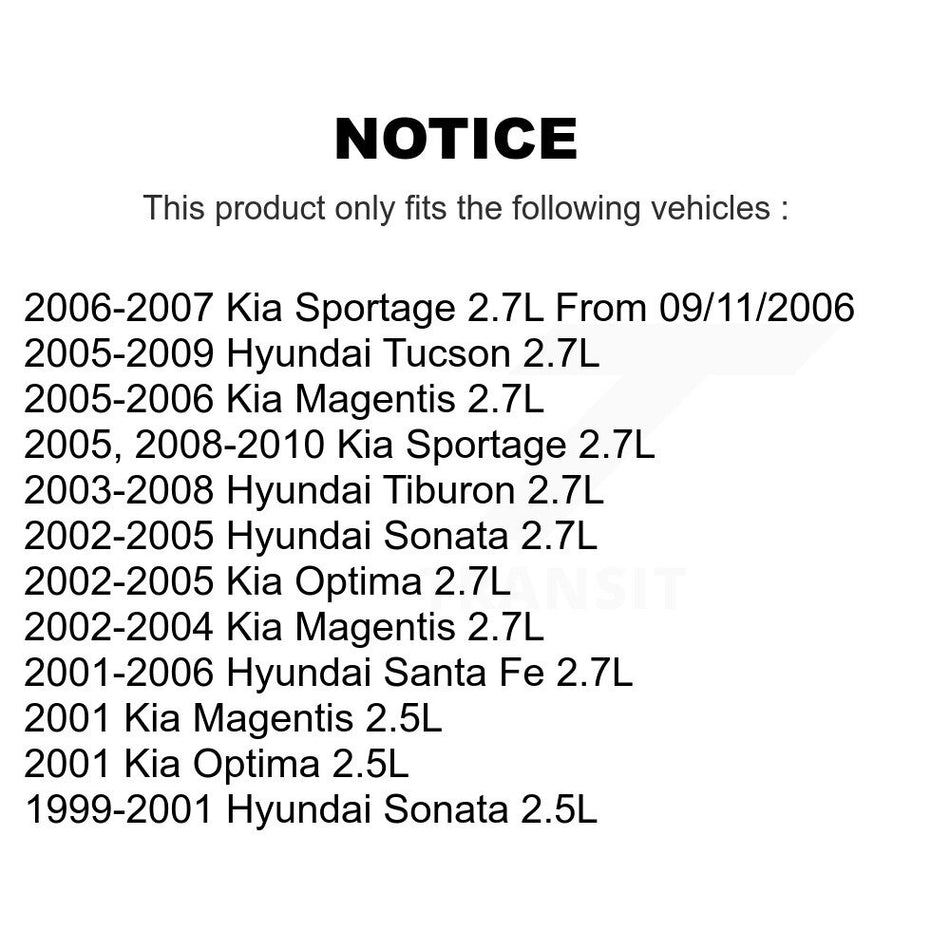Engine Camshaft Position Sensor SEN-2CAM0049 For Hyundai Tucson Kia Sportage Santa Fe Tiburon Sonata