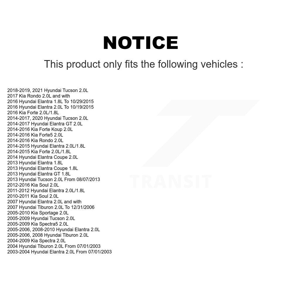 Engine Camshaft Position Sensor SEN-2CAM0056 For Hyundai Elantra Tucson Kia Soul GT Forte Rondo Koup
