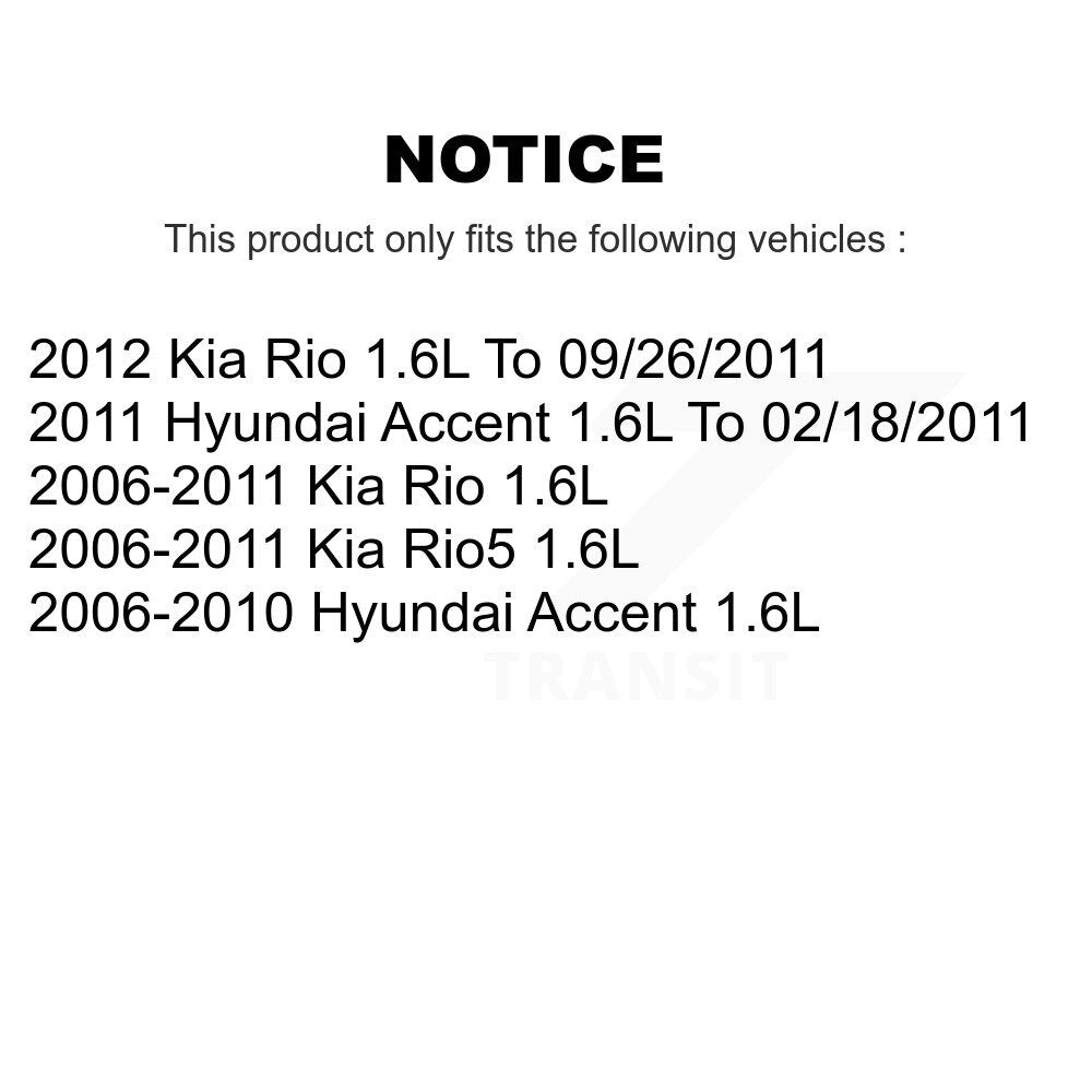 Engine Camshaft Position Sensor SEN-2CAM0131 For Hyundai Accent Kia Rio Rio5 1.6L
