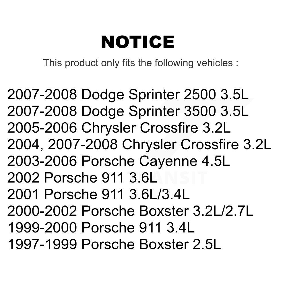 Engine Camshaft Position Sensor SEN-2CAM0253 For Porsche Boxster Dodge 911 Chrysler Crossfire 2500