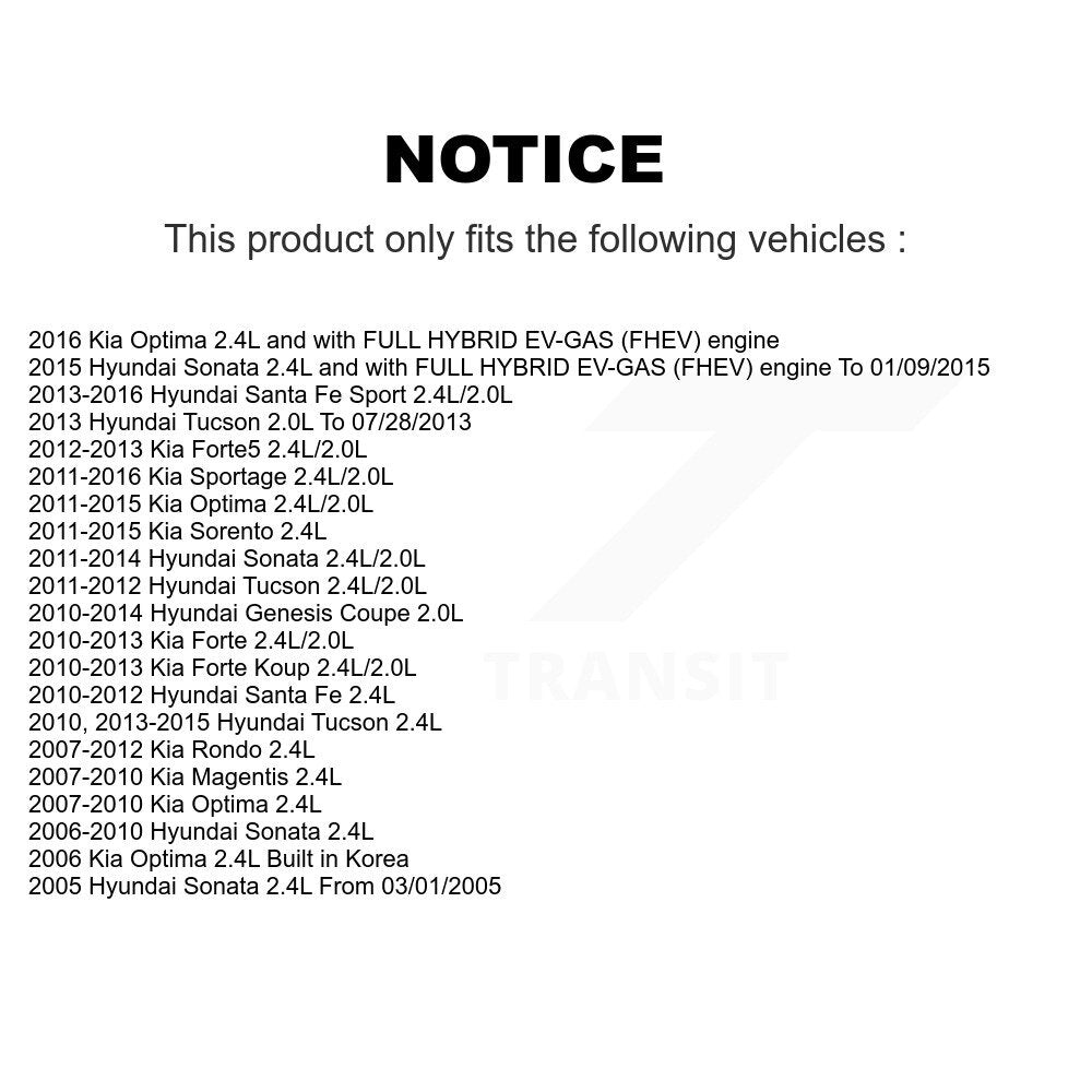 Engine Camshaft Position Sensor SEN-2CAM0300 For Hyundai Kia Sonata Santa Fe Sport Tucson Sorento