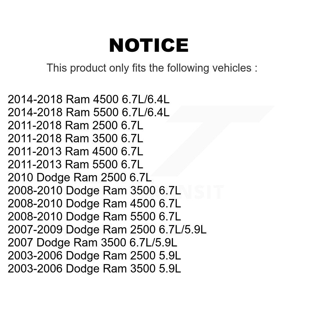 Engine Position Sensor SEN-2CAM0307 For Ram Dodge 3500 2500 4500 5500