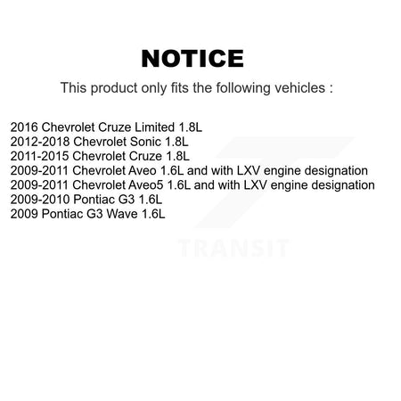 Intake Engine Camshaft Position Sensor SEN-2CAM0316 For Chevrolet Cruze Sonic Limited Aveo Aveo5 G3