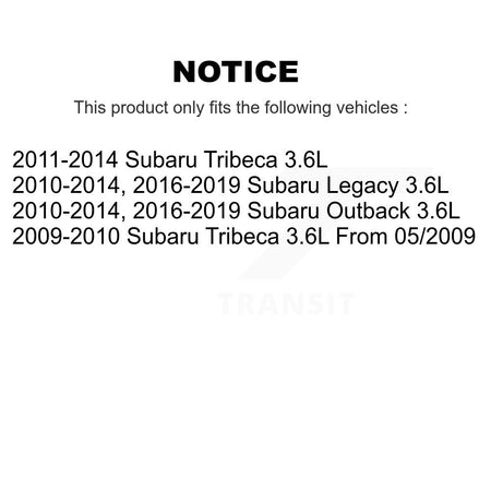 Engine Camshaft Position Sensor SEN-2CAM0336 For Subaru Outback Legacy Tribeca 3.6L