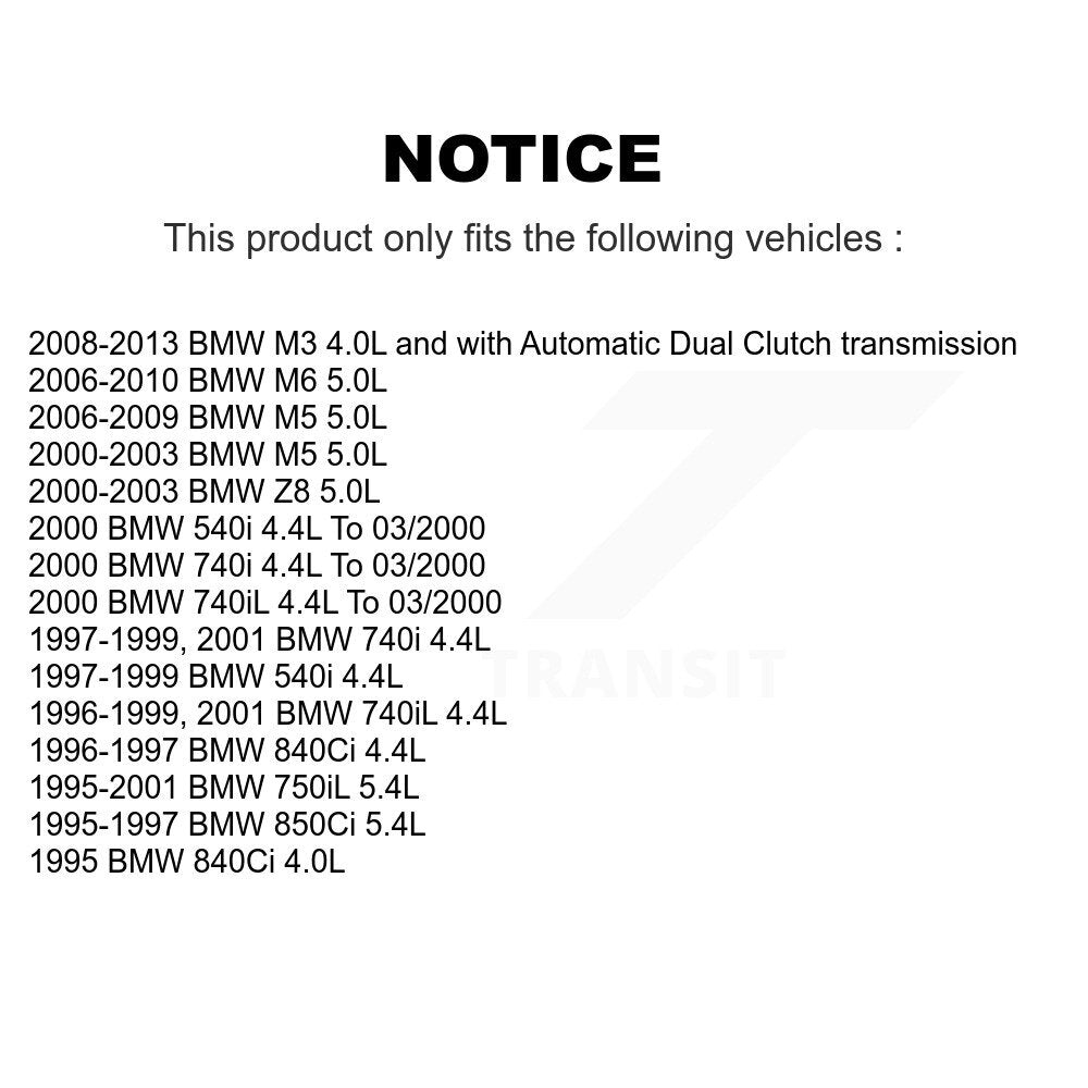 Engine Crankshaft Position Sensor SEN-2CRK0001 For BMW M3 M5 540i M6 740i 740iL Z8 750iL 840Ci 850Ci