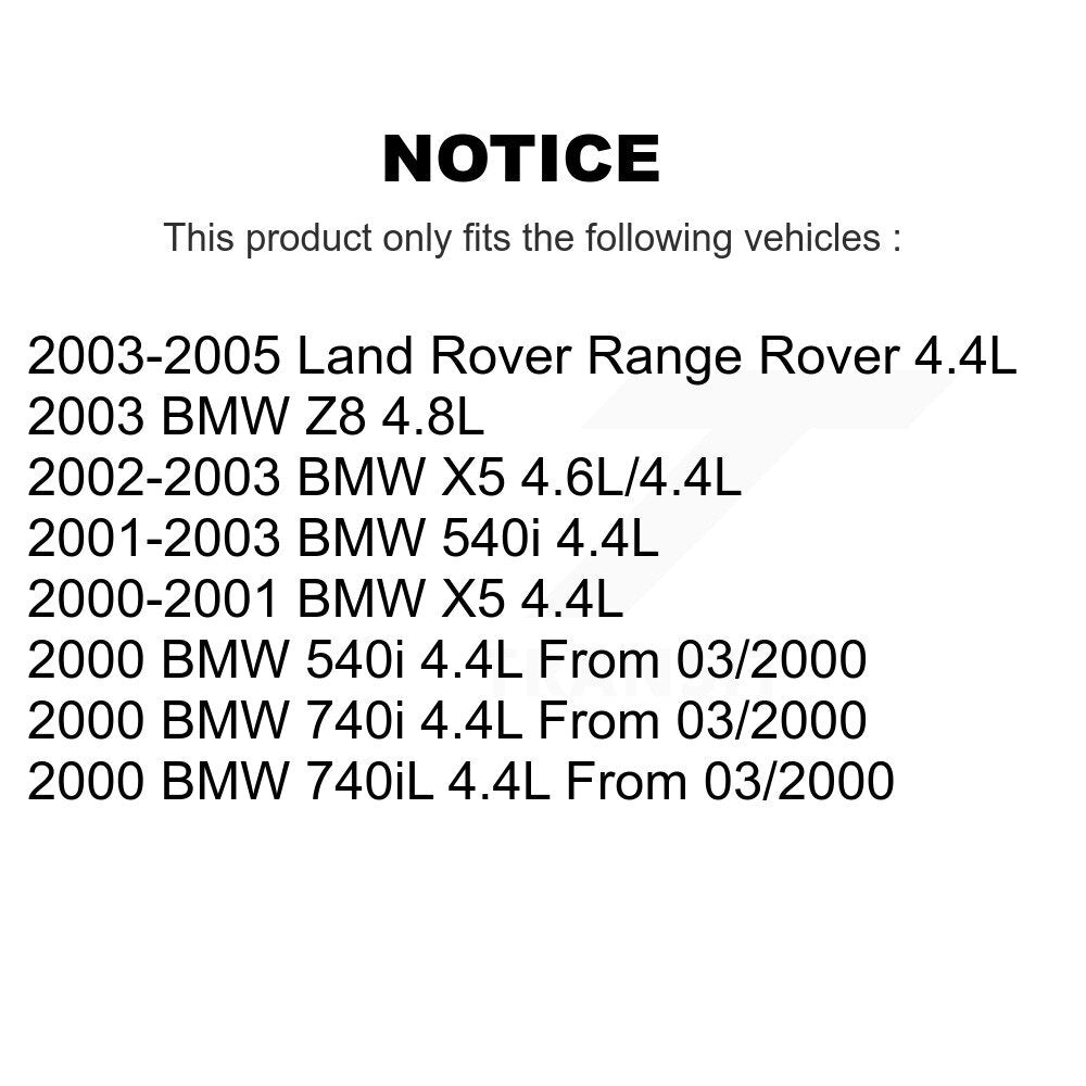 Engine Crankshaft Position Sensor SEN-2CRK0024 For BMW X5 540i Land Rover Range 740i 740iL Z8