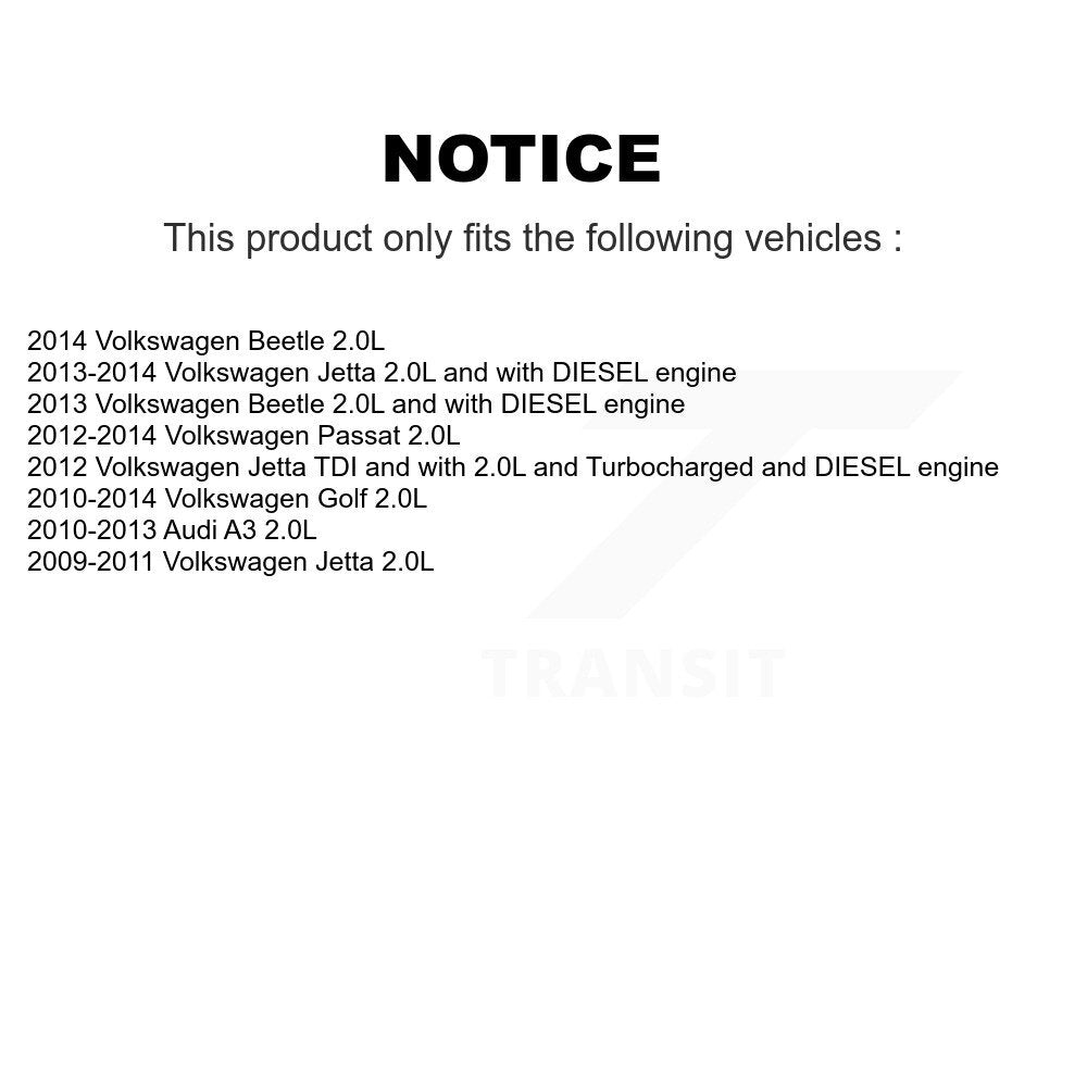 Engine Crankshaft Position Sensor SEN-2CRK0027 For Volkswagen Jetta Golf Passat Beetle Audi A3