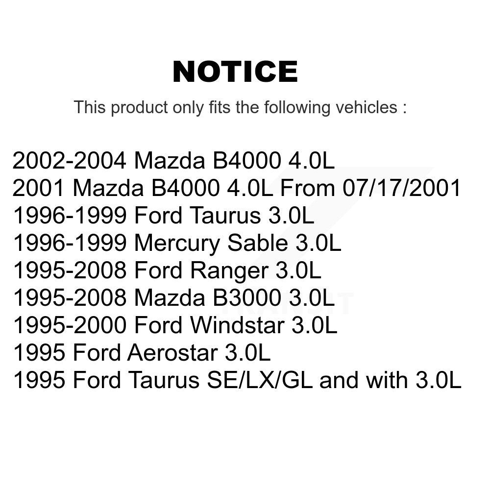Engine Crankshaft Position Sensor SEN-2CRK0063 For Ford Ranger Mazda B3000 Windstar B4000 Taurus