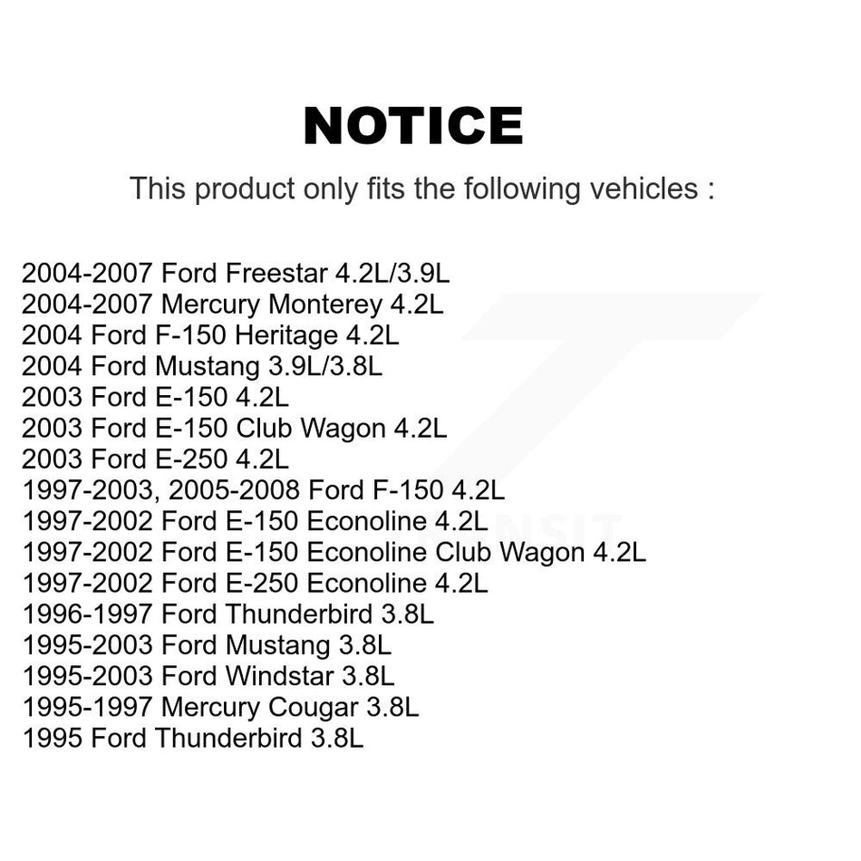 Engine Crankshaft Position Sensor SEN-2CRK0154 For Ford F-150 Mustang Freestar Windstar E-250 E-150