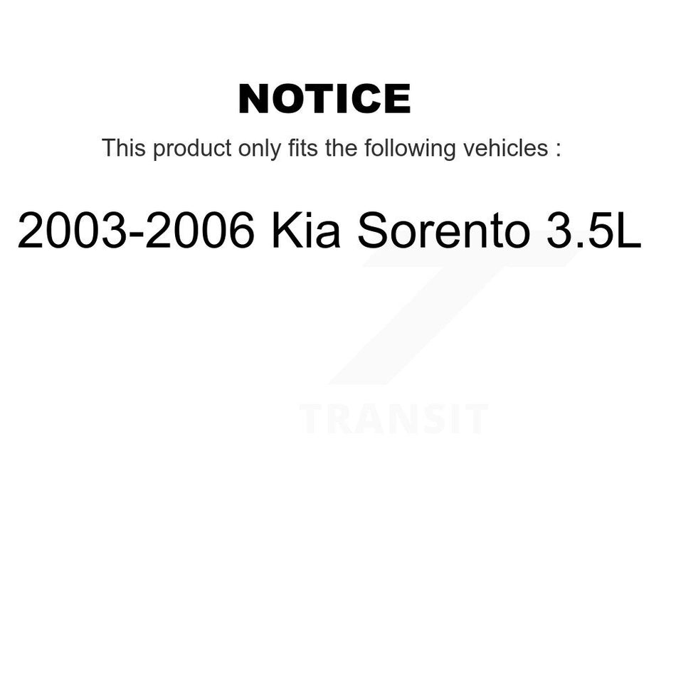 Engine Crankshaft Position Sensor SEN-2CRK0174 For 2003-2006 Kia Sorento 3.5L
