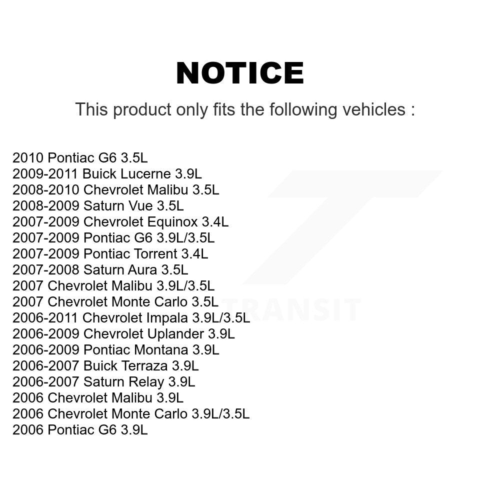 Engine Crankshaft Position Sensor SEN-2CRK0184 For Chevrolet Pontiac Impala Malibu Montana G6 Saturn