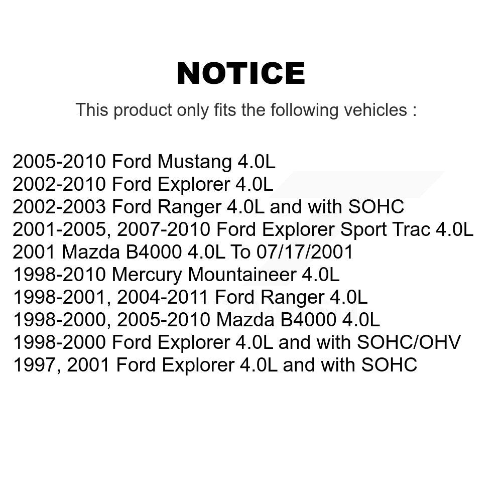 Engine Crankshaft Position Sensor SEN-2CRK0223 For Ford Ranger Mustang Explorer Sport Trac Mazda