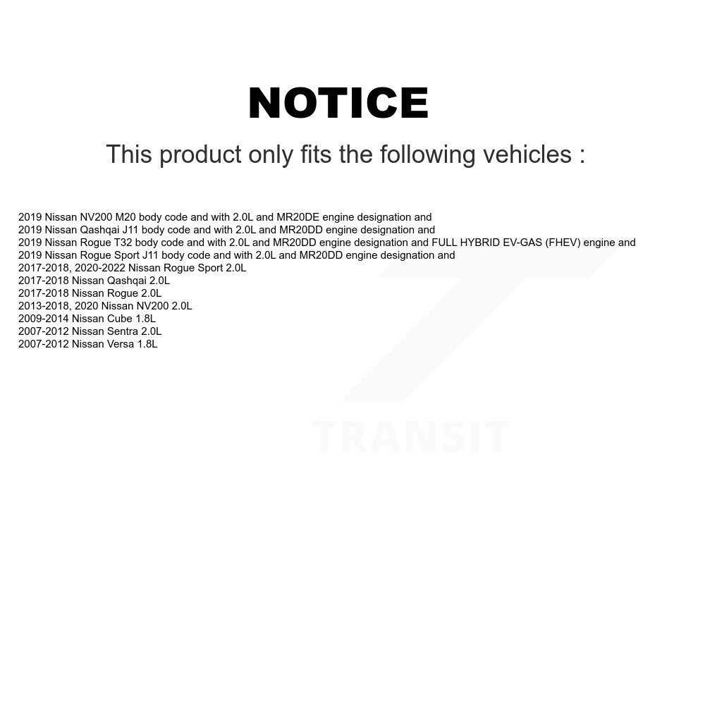Engine Crankshaft Position Sensor SEN-2CRK0230 For Nissan Rogue Versa Sport Sentra Qashqai NV200