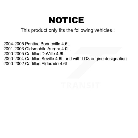 Engine Crankshaft Position Sensor SEN-2CRK0238 For Cadillac DeVille Seville Oldsmobile Aurora
