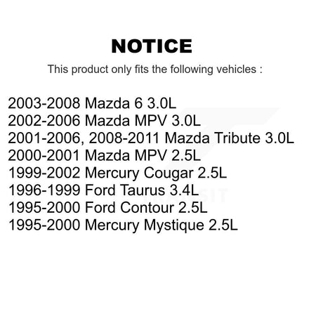 Engine Crankshaft Position Sensor SEN-2CRK0242 For Mazda Tribute 6 MPV Ford Taurus Mercury Contour