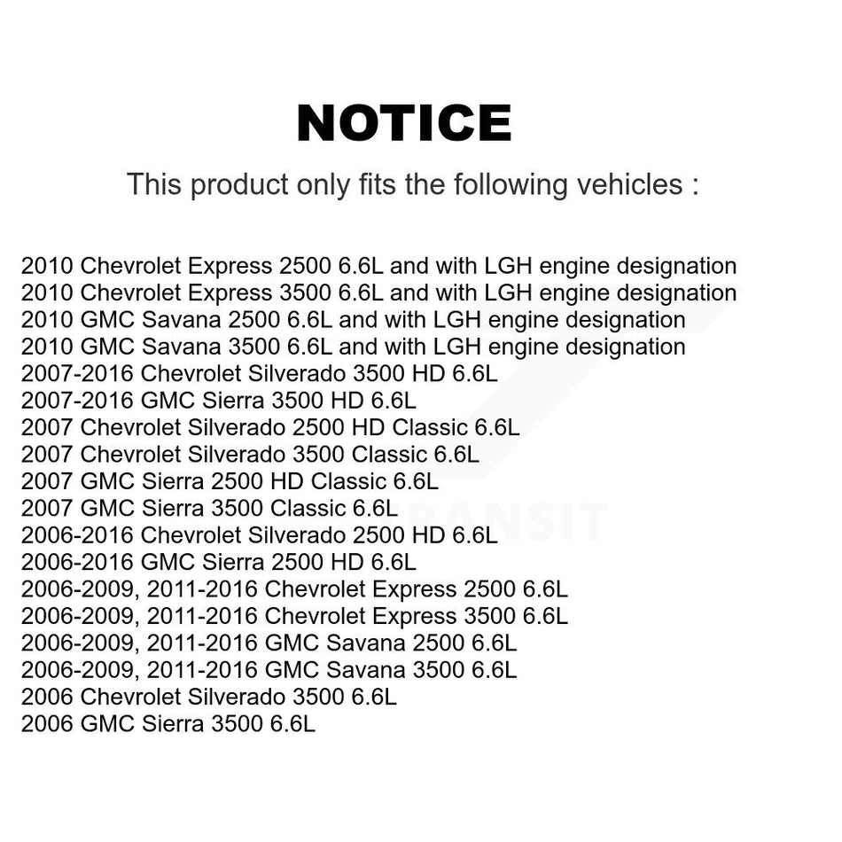 Engine Crankshaft Position Sensor SEN-2CRK0259 For GMC Chevrolet Sierra 2500 HD Silverado Express