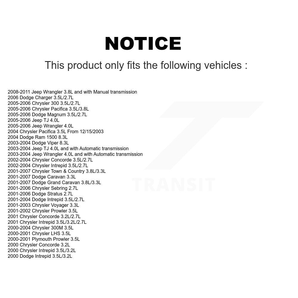 Engine Position Sensor SEN-2CRK0300 For Dodge Jeep Wrangler Chrysler Grand Caravan Sebring Ram 1500