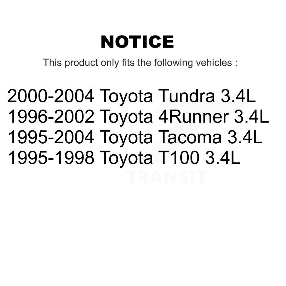 Engine Crankshaft Position Sensor SEN-2CRK0302 For Toyota 4Runner Tacoma Tundra T100 3.4L
