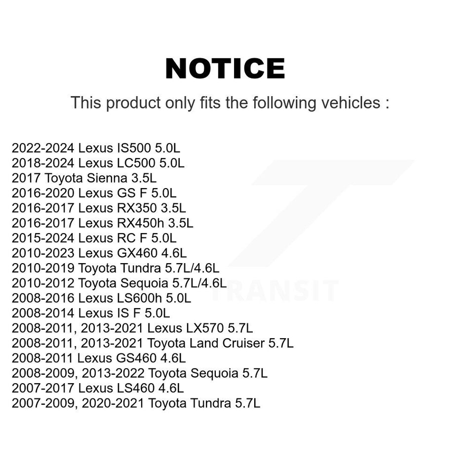 Engine Crankshaft Position Sensor SEN-2CRK0309 For Toyota Tundra Lexus RX350 Sienna Sequoia GX460 IS