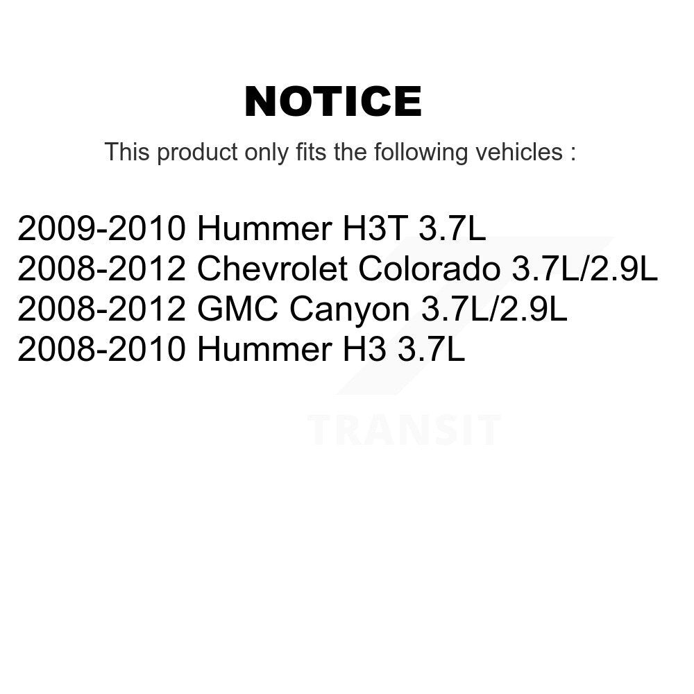 Engine Crankshaft Position Sensor SEN-2CRK0334 For Chevrolet Colorado GMC Canyon Hummer H3 H3T