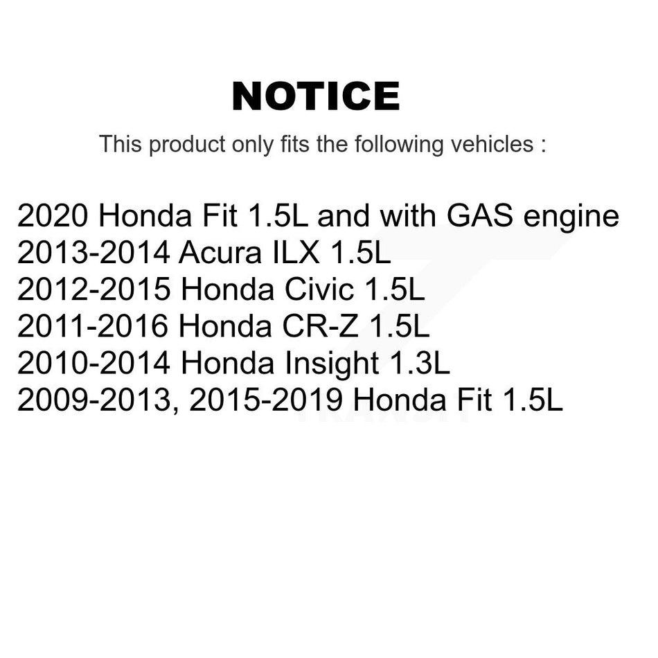 Engine Crankshaft Position Sensor SEN-2CRK0346 For Honda Civic Fit Acura ILX Insight CR-Z