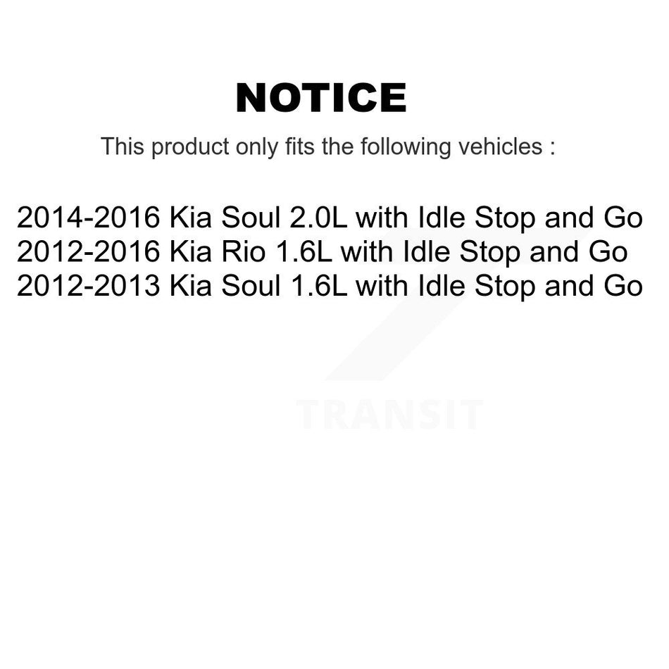 Engine Crankshaft Position Sensor SEN-2CRK0347 For Kia Rio Soul with Idle Stop Go