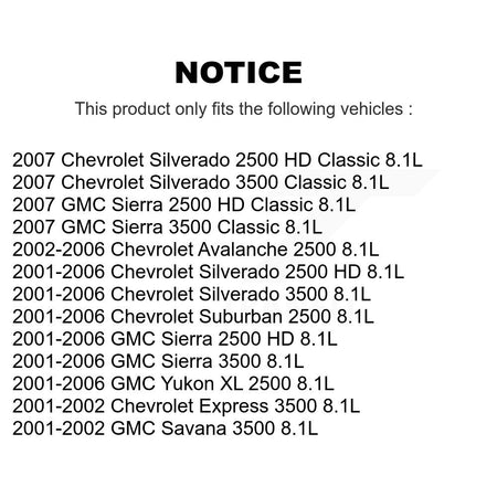 Engine Crankshaft Position Sensor SEN-2CRK0452 For GMC Chevrolet Sierra 2500 HD Silverado 3500 Yukon