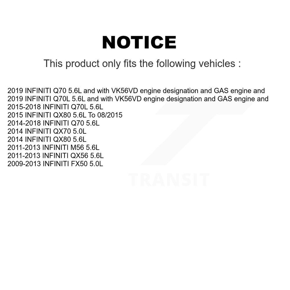 Engine Crankshaft Position Sensor SEN-2CRK0464 For INFINITI QX80 QX56 FX50 QX70 Q70 Q70L M56