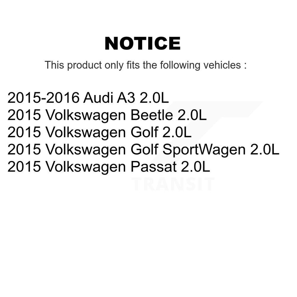 Engine Crankshaft Position Sensor SEN-2CRK0550 For Volkswagen Golf Passat SportWagen Beetle Audi A3