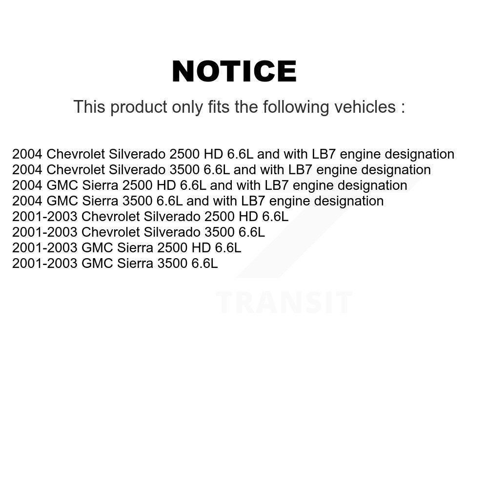 Engine Crankshaft Position Sensor SEN-2CRK0632 For GMC Chevrolet Sierra 2500 HD Silverado 3500
