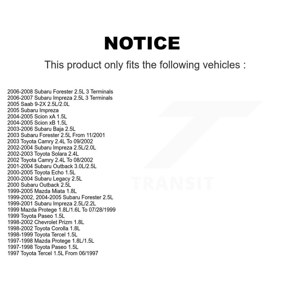 Engine Coolant Temperature Sensor SEN-2CTS0032 For Toyota Echo Subaru Corolla Impreza Forester Mazda